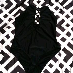 Black swimming suit